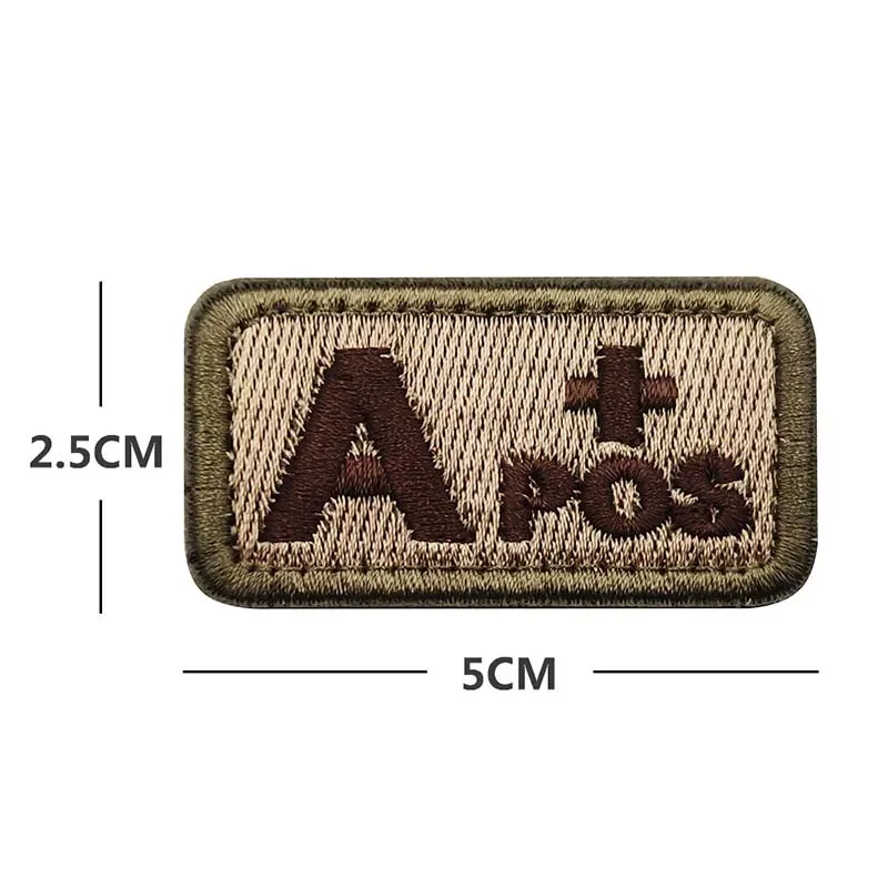 4PCS/A B AB O POS-NEG Blood Ty - Embroidery Fonts recensione e prezzo