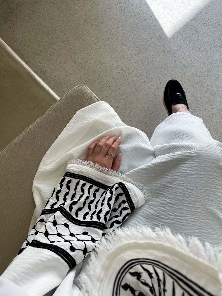2024 Ramadan Keffiyeh Abaya Ki - Embroidery Hijab recensione e prezzo