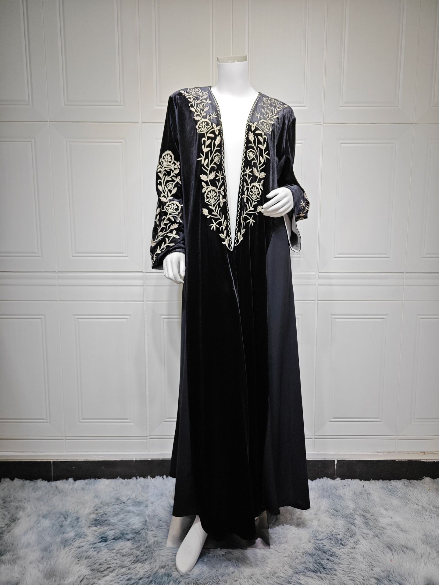 Eid Ramadan Embroidered Abaya  - Embroidery Kebaya recensione e prezzo