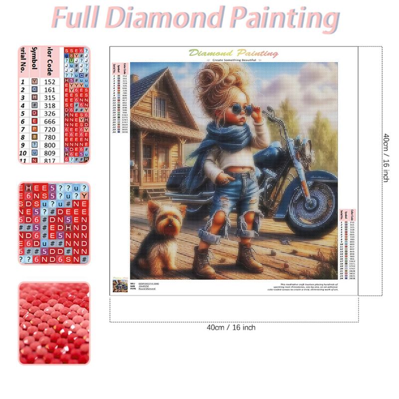 1pc frameless   Full Square Di - Embroidery Uae recensione e prezzo