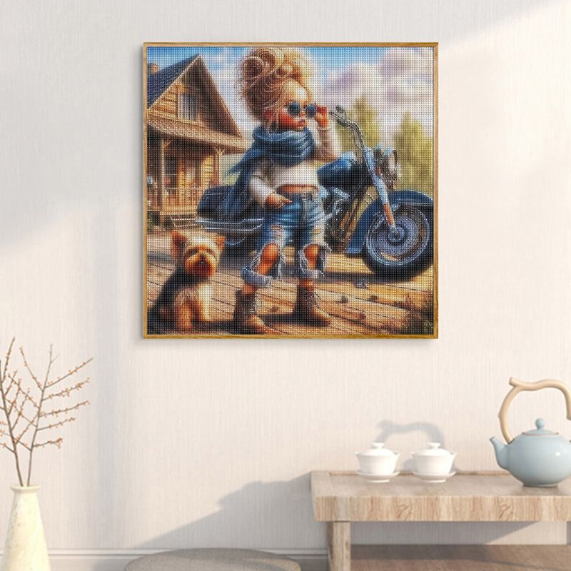 1pc frameless   Full Square Di - Embroidery Uae recensione e prezzo