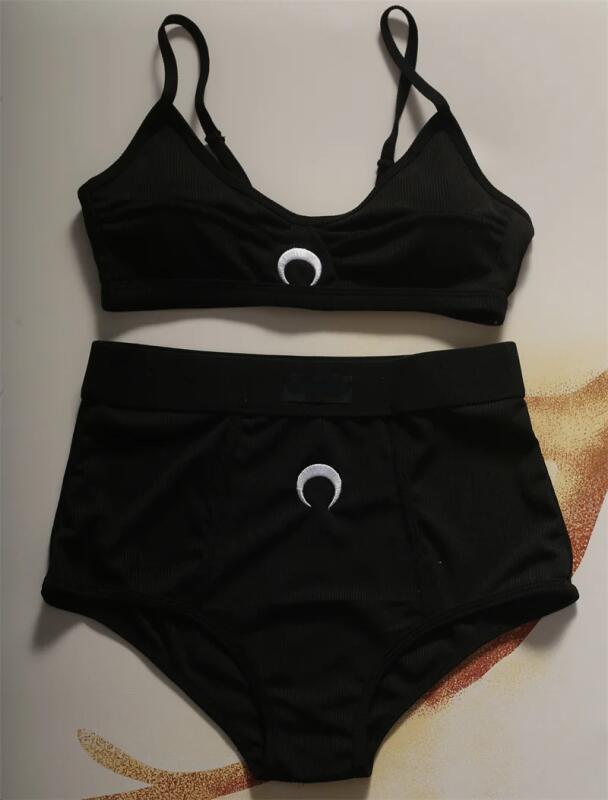 Moon Lingerie Set Women Sleeve - Embroidery Vest recensione e prezzo