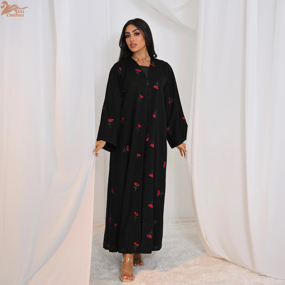Uni Abaya 2025 Women's Clothin - Embroidery Hijab recensione e prezzo