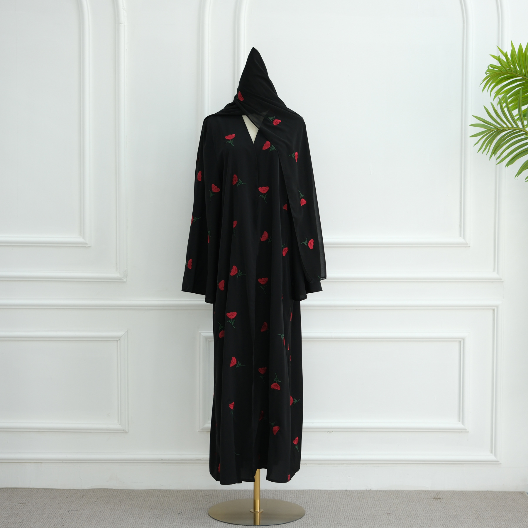 Uni Abaya 2025 Women's Clothin - Embroidery Hijab recensione e prezzo