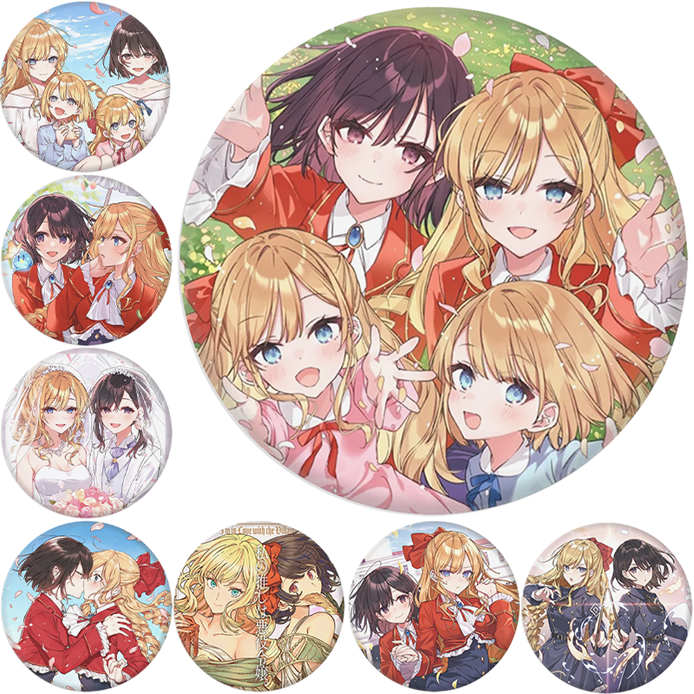 58mm Anime I'm in Love with th - Embroidery Love recensione e prezzo