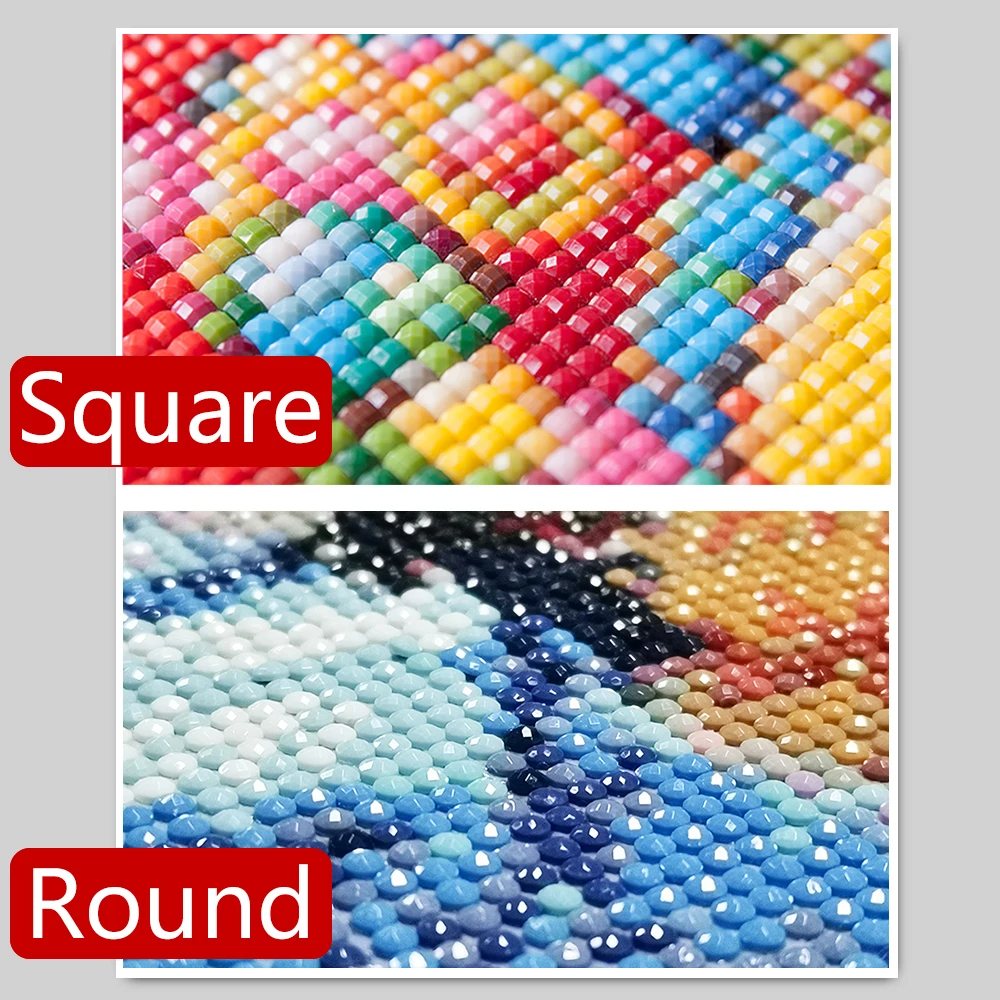 Frameless,5D DIY Square/Round  - Embroidery Uae recensione e prezzo