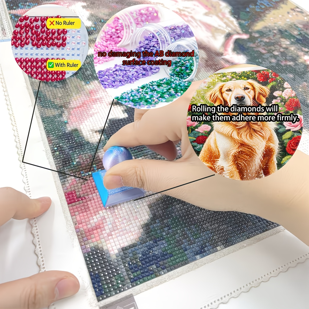 3D Printed Diamond Painting Ro - Embroidery Details recensione e prezzo