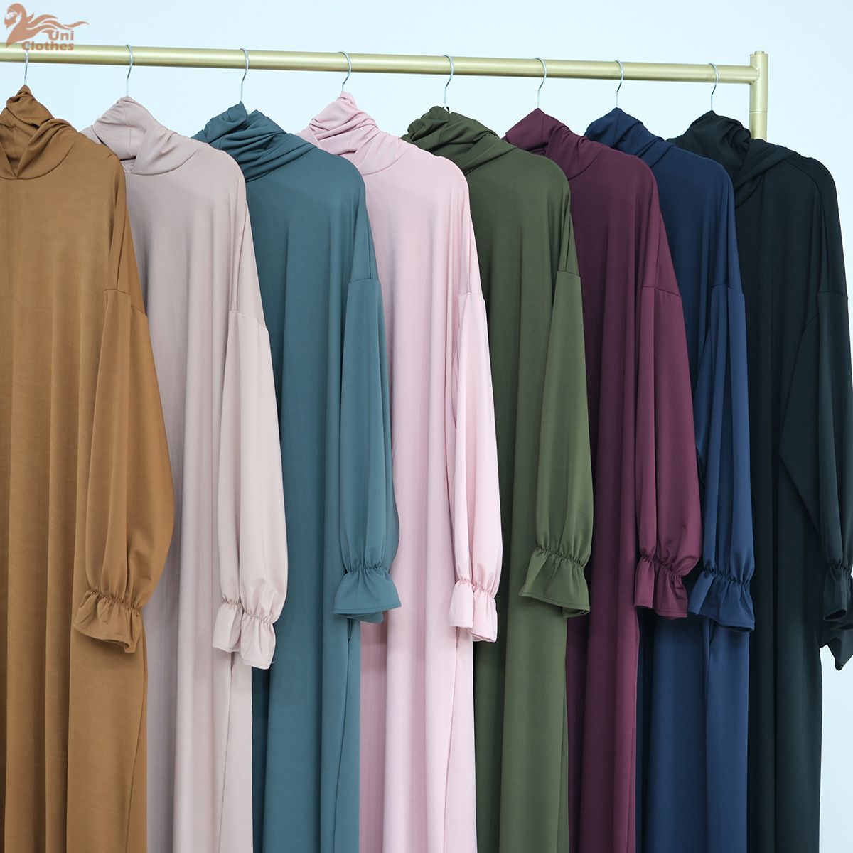 Eid Ramadan Prayer Abaya Women - Embroidery Hijab recensione e prezzo