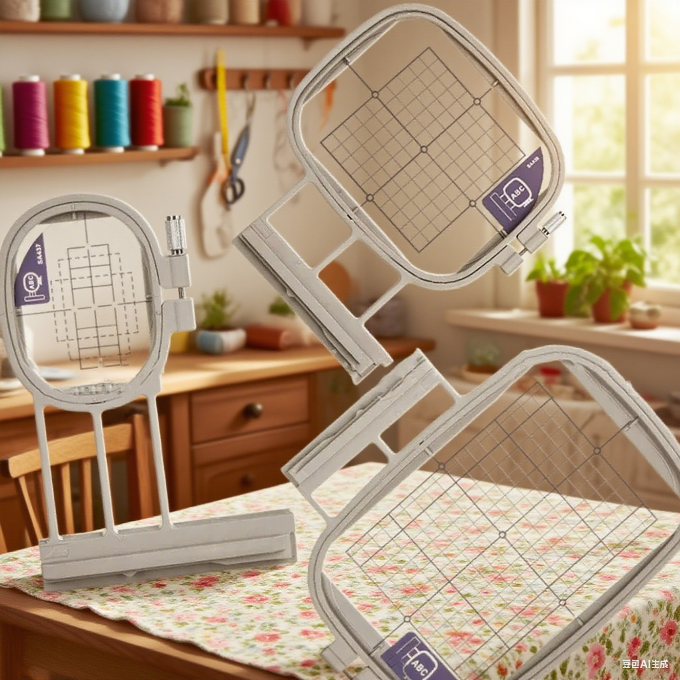Multi Function Embroidered Fra - Embroidery Hoop Plastic recensione e prezzo