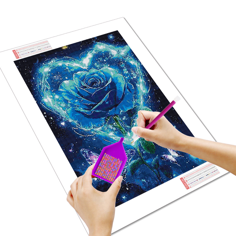 Full Square Round Diamond Pain - Embroidery Rose recensione e prezzo