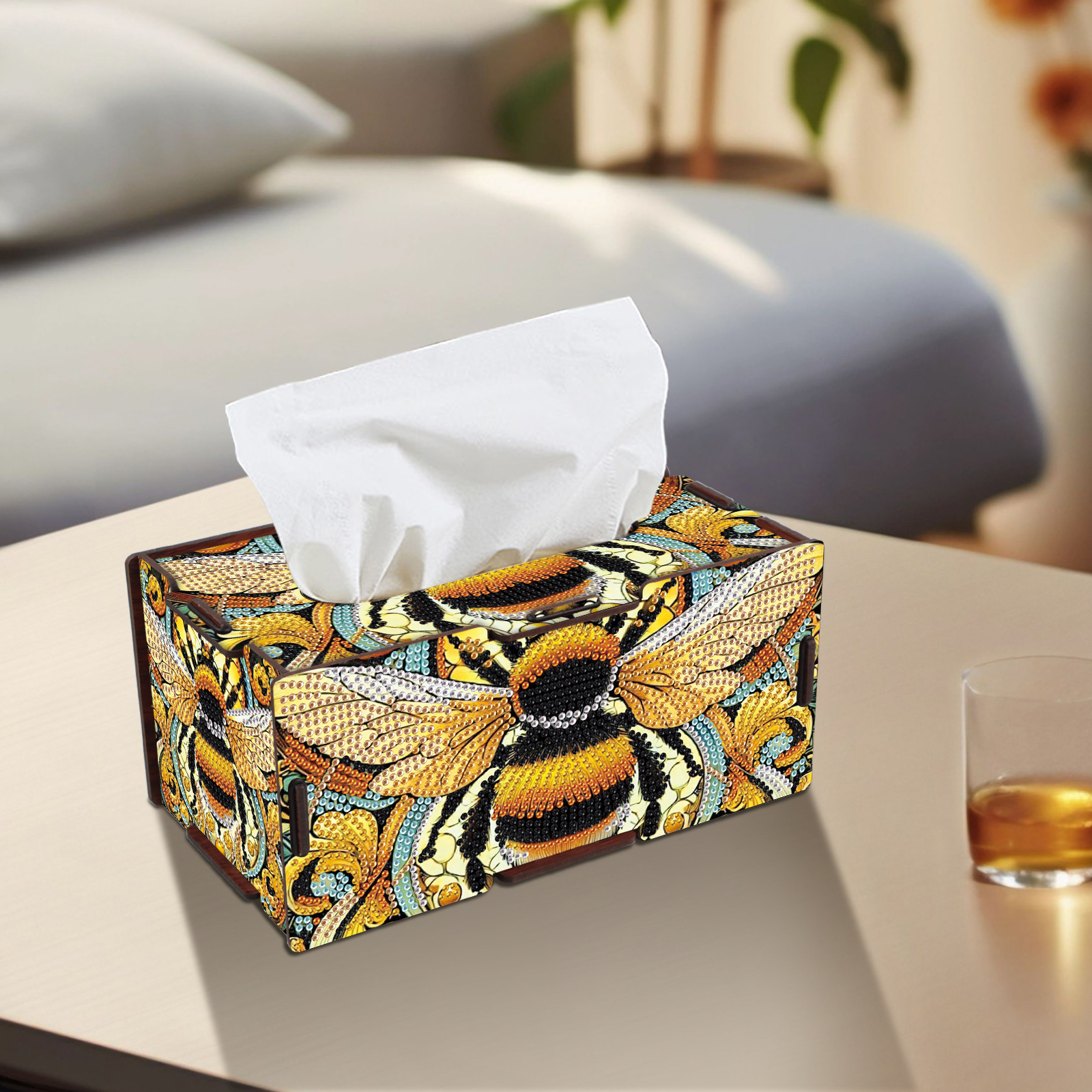 Diamond Art Painting Tissue Bo - Embroidery Yellow recensione e prezzo