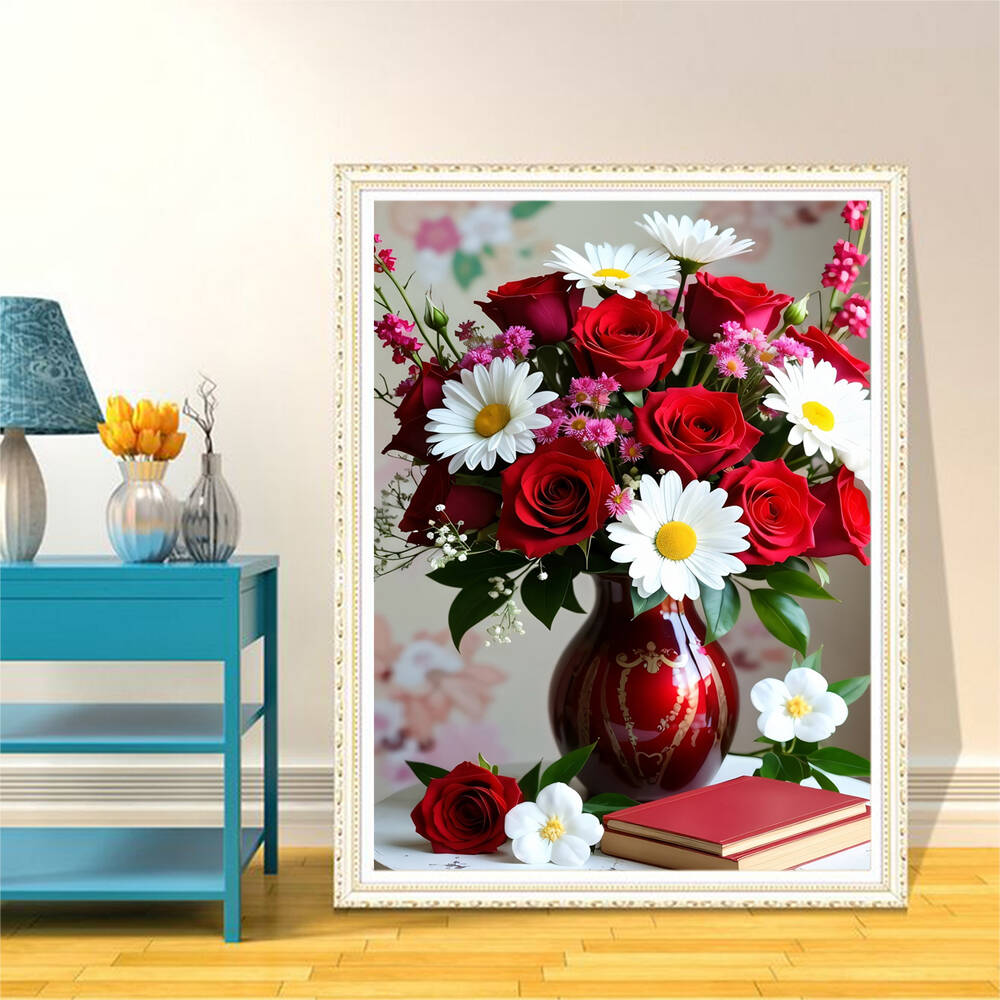 5D DIY Diamond Embroidery Rose - Embroidery Rose recensione e prezzo